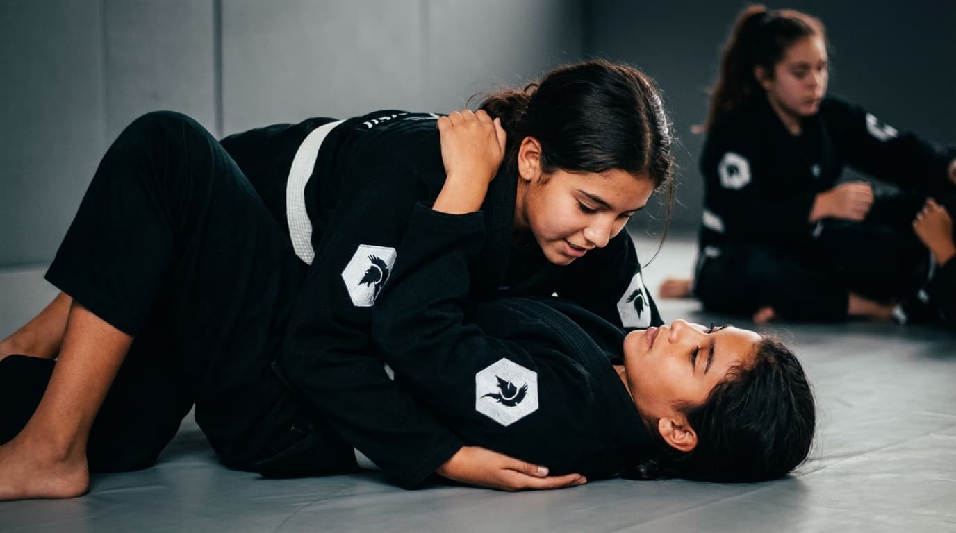 Girls Jiu Jitsu - Partner Drills