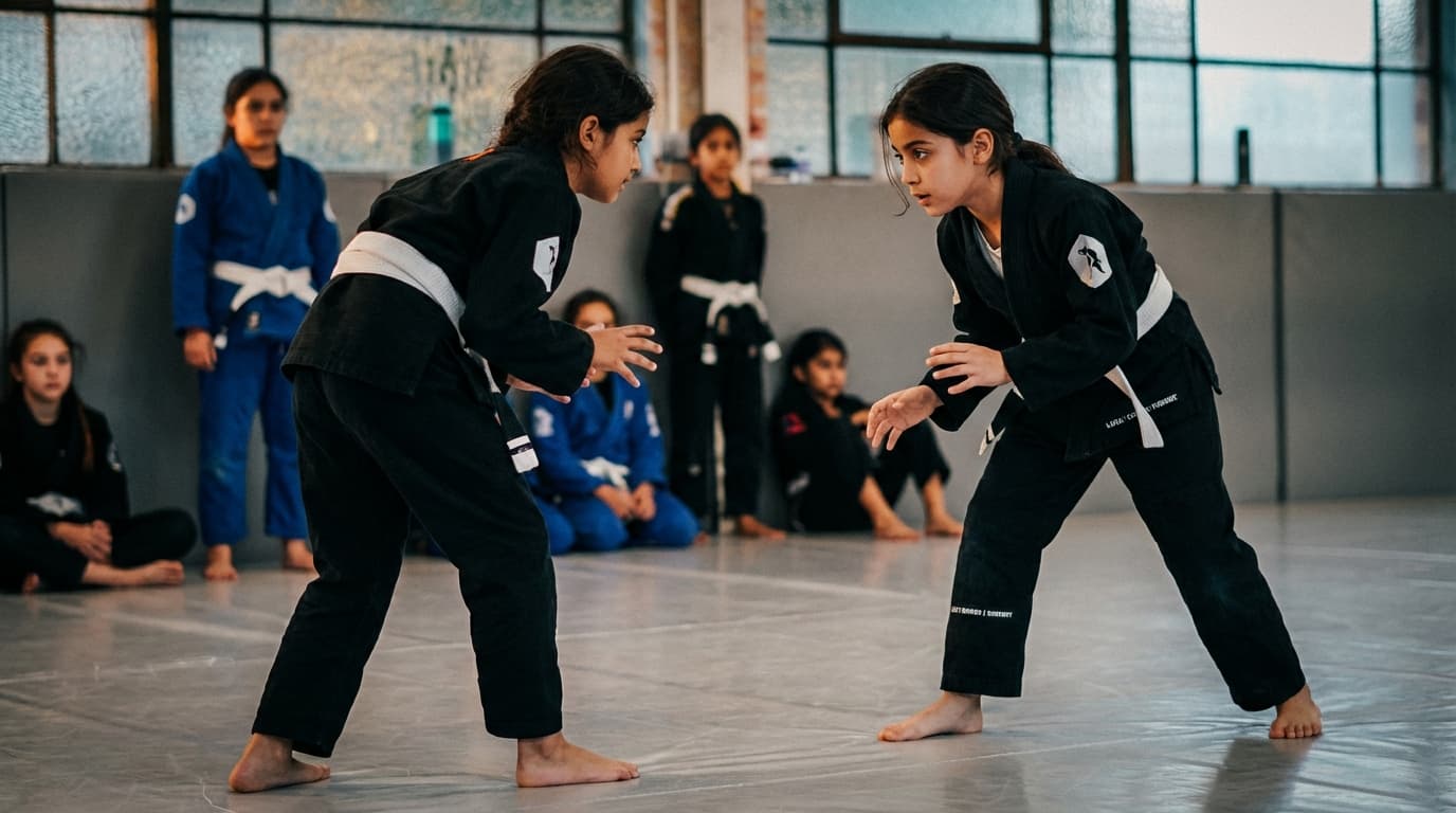 Girls Jiu Jitsu - Fun Warmups