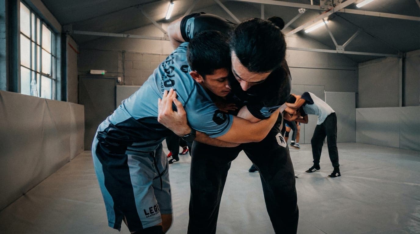 Men's Wrestling Training